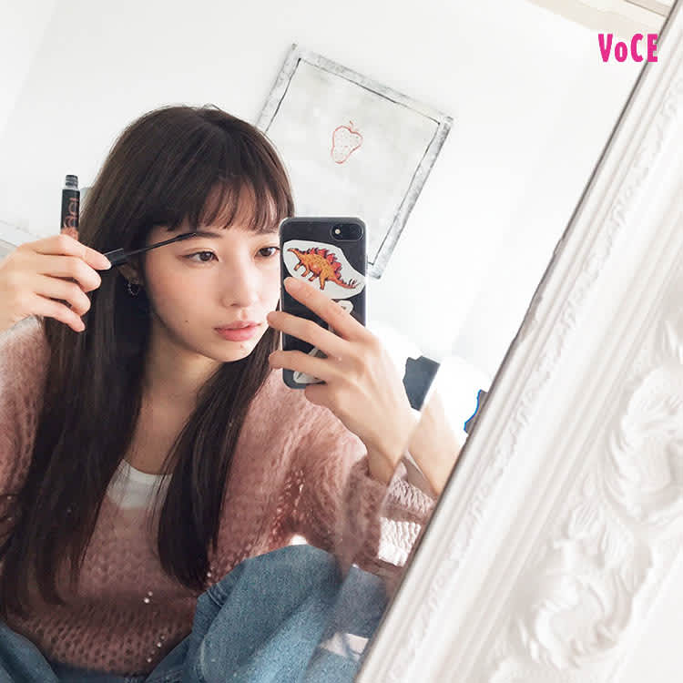 モデル松本ゆい 阿部朱梨 人気インフルエンサーが選んだ春のプチプラコスメ ビューティニュース 美容メディアvoce ヴォーチェ