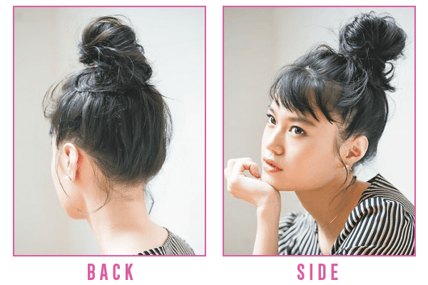 むくんでる 日のヘアアレンジ ゴム1本で高めシニヨン リフトアップ ビューティニュース 美容メディアvoce ヴォーチェ むくんでる 日のヘアアレンジ ゴム1本で高めシニヨン リフトアップ ビューティニュース 美容メディアvoce ヴォーチェ