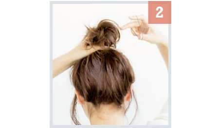 今日すぐドキッとさせられる くしゅくしゅ部屋着おだんご ヘアアレンジ ビューティニュース 美容メディアvoce ヴォーチェ
