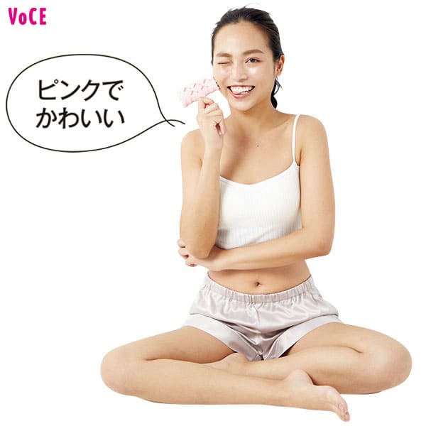 ピンクでかわいいハンマー形のたたき付録