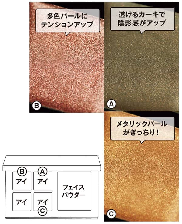 アンジェリックメタリックパレット X01