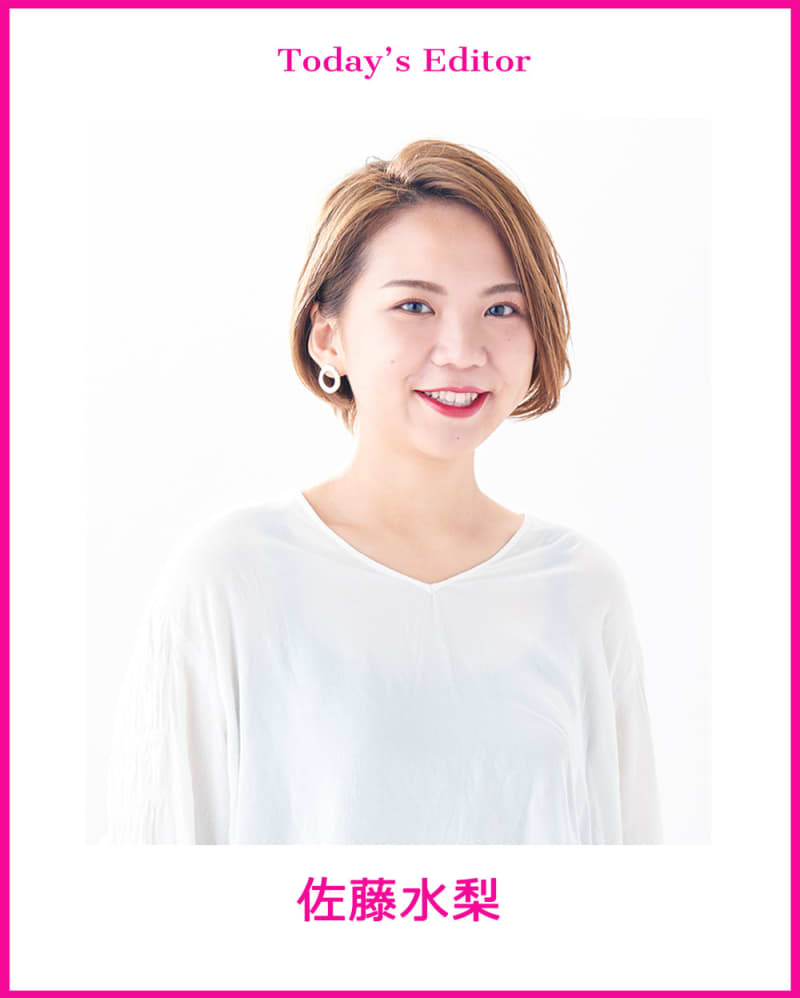 VOCE編集部員・佐藤水梨