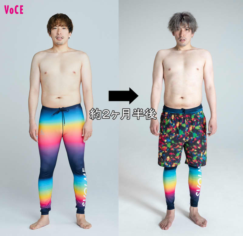 ぽっちゃりマシュマロボディから、理想の腹筋がくっきり見えるように!
