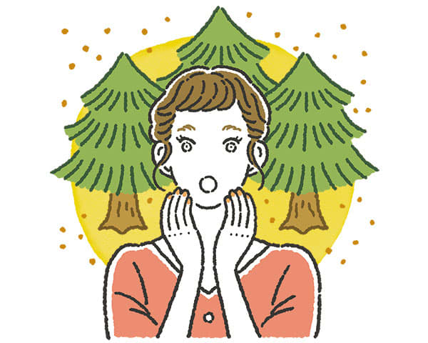 新発見! 花粉症でなくても「花粉荒れ」する