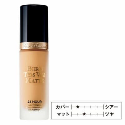 ボーン ディス ウェイ アンディテクタブル 24H マット ファンデーション