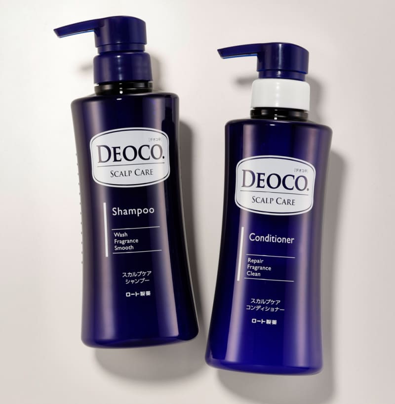 デオコ スカルプケアシャンプー(販売名:ロートヘアシャンプーN)、デオコ スカルプケアコンディショナー(販売名:ロートヘアコンディショナーL)