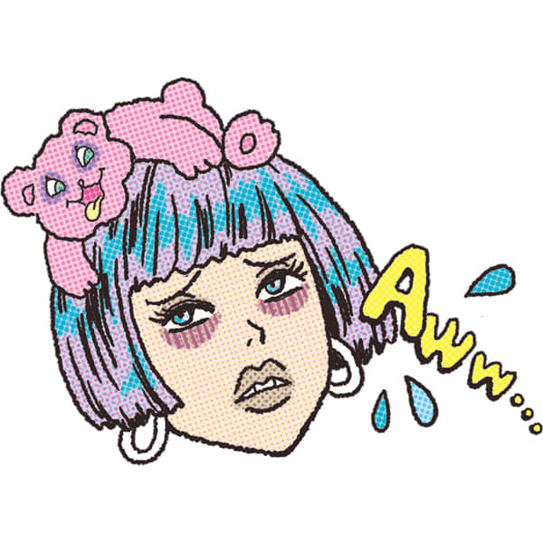 どんよりひどいクマ
イラスト/本田佳世
