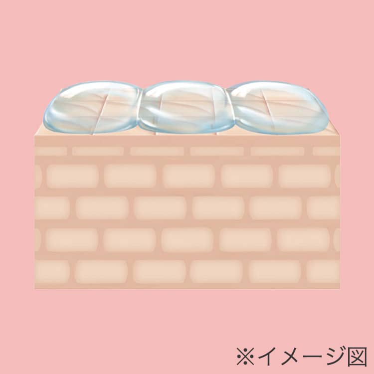洗い流したあとは保湿成分複合体でうるおいをキープ!