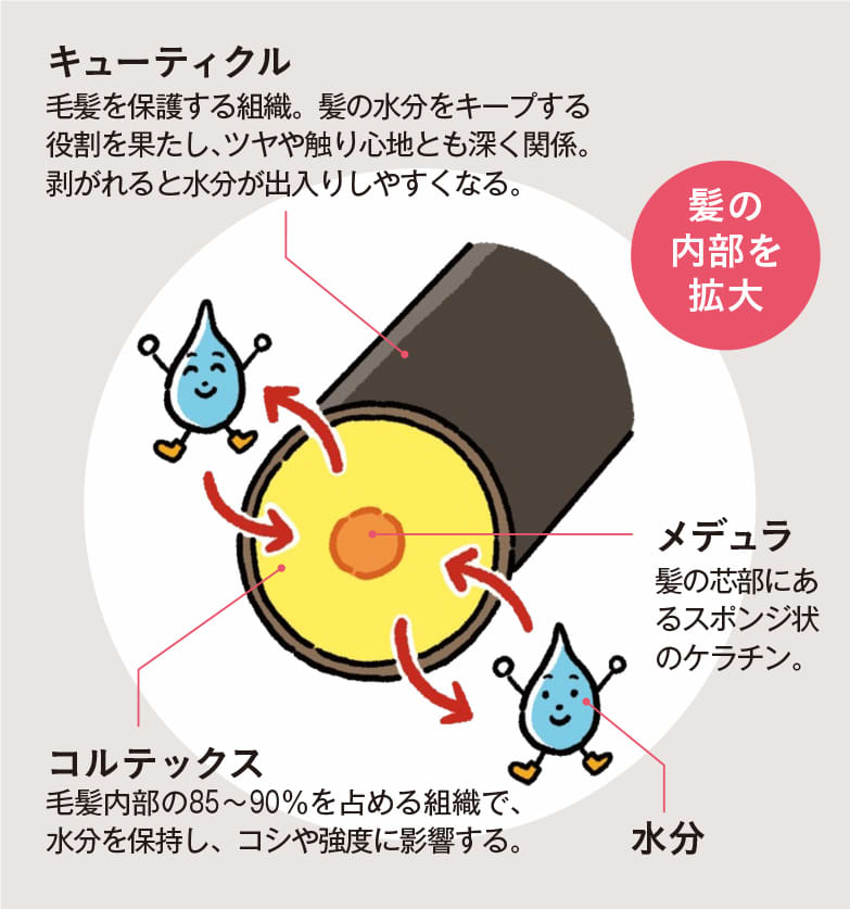 広がり 爆発 うねり 湿気と髪の毛問題 Ngケア 湿気と 毛 問題まるっと解決術 美容メディアvoce ヴォーチェ