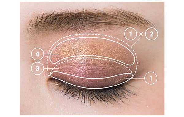 HOW TO MAKE-UP/上まぶた