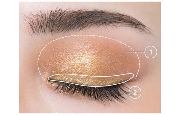 HOW TO MAKE-UP/上まぶた