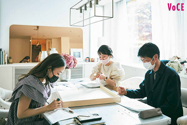 神崎恵さん、はらむら ようこ先生/打ち合わせ