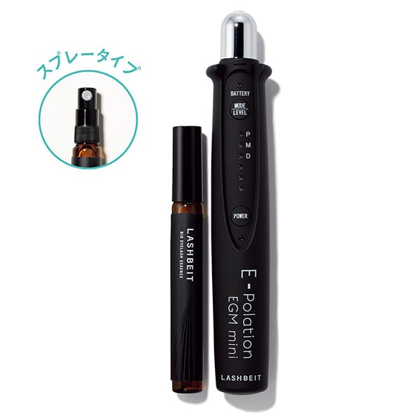 〈左〉ラッシュビット バイオアイラッシュエッセンス/〈右〉ラッシュビット イーポレーション・EGM mini