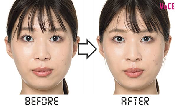 リフトドライヤー使用before→after