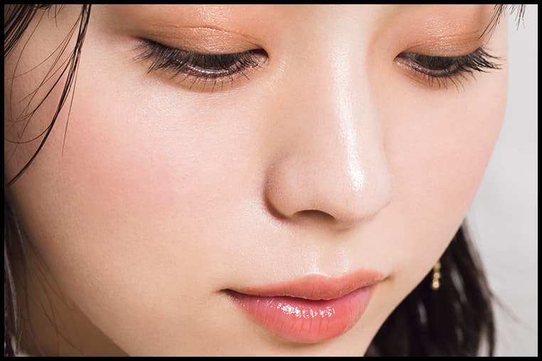 井手上漠さん メイクアップ