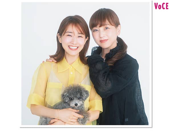 (左)田中みな実さん/(右)中野明海さん