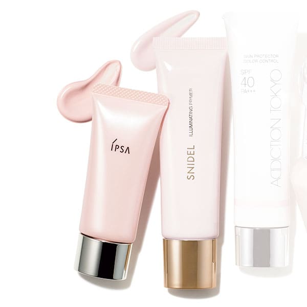 【右】SNIDEL BEAUTY イルミネイティングプライマー/【左】イプサ コントロールベイスe