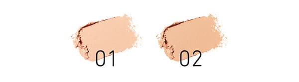 RMK フローレスカバーコンシーラー 01、02 テクスチャー