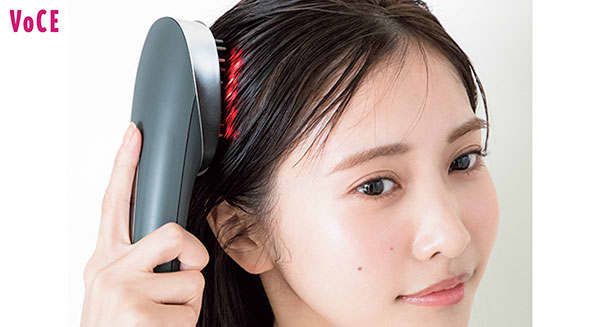 佐野ひなこさん/スカルプリフト アクティブ SCALPモード使用