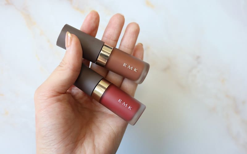 【パーソナルカラー別】秋の新作【RMK】の透けツヤリップを全色レビュー【イエベ・ブルベ】