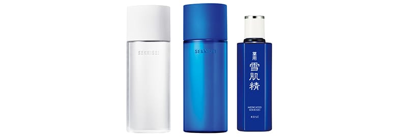 (左から)雪肌精 クリアウェルネス ピュア コンク SS・雪肌精 クリアウェルネス ナチュラル ドリップ・薬用 雪肌精 〈医薬部外品〉