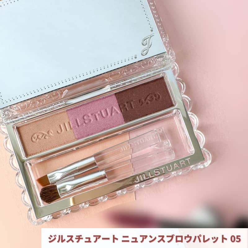 ジルスチュアート ニュアンスブロウパレット 02 rose pink shade