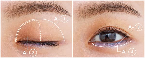 HOW TO MAKE-UP/ヴァティック アイパレット 06 使用