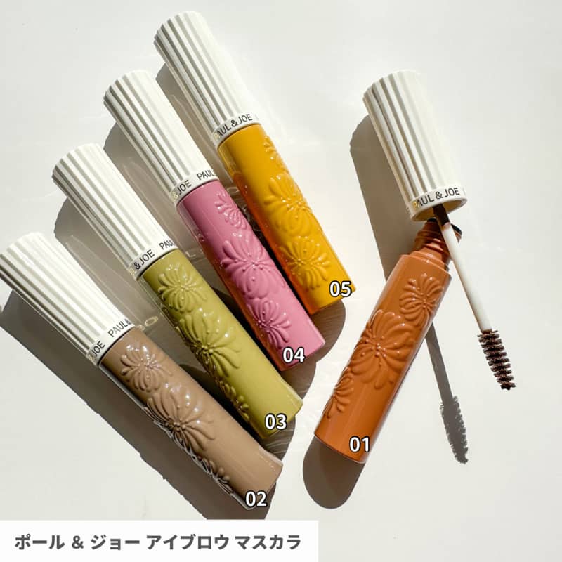 【新品未使用品】PAUL&JOE フェイスカラー&リップグロスセット002 ポール＆ジョーの春新色をスウォッチ！ 軽やかなカラーが可愛い