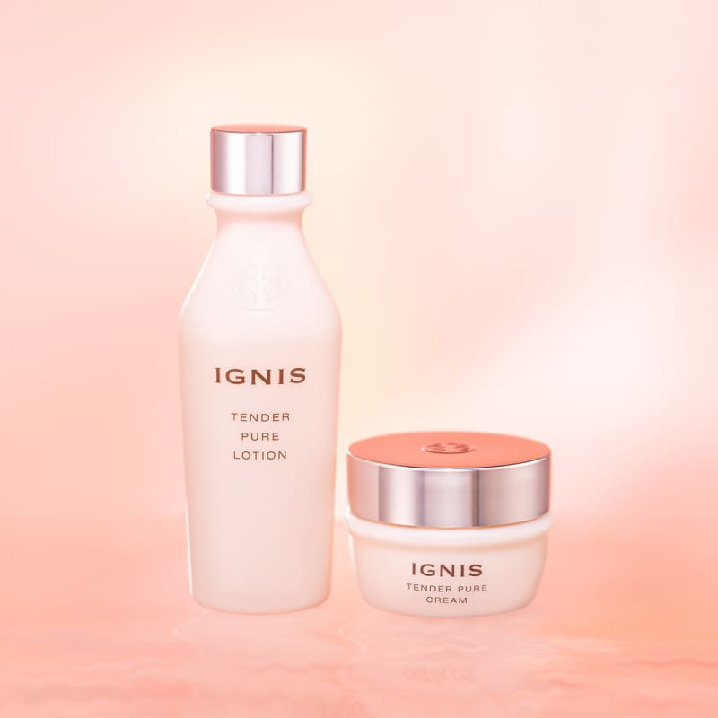 肌のゆらぎに優しく寄り添う。【イグニス】の新薬用化粧水＆薬用