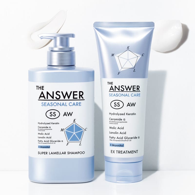うねり・広がり・ベタつきケアの答え（※1）がここに。THE ANSWERの