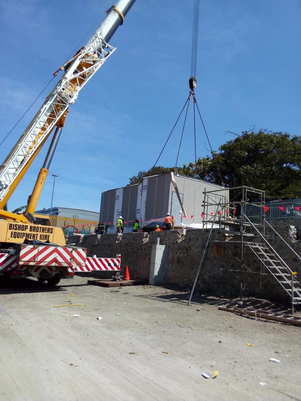 Installation of the Cable Landing System in PNG (Credit: Gravelroad)