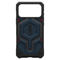 Urban Armor Gear (UAG) - Monarch Pro Case for Apple iPhone 17 Pro Max - Carbon Fiber Mallard and Red