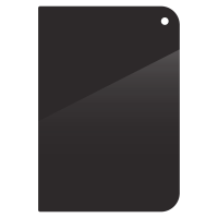 ZAGG - Invisible Shield Glass Privacy XTR Screen Protector for Apple iPhone Duo (Outer) - Clear
