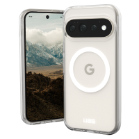 Urban Armor Gear (UAG) - Scout Clear MagSafe Case for Google Pixel 11 / Pixel 11 Pro / Pixel 10 / Pixel 10 Pro - Clear and Ash