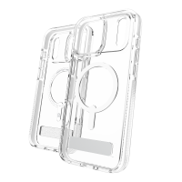 ZAGG - Santa Cruz Snap MagSafe Case with Kickstand for Apple iPhone 17 Pro Max - White