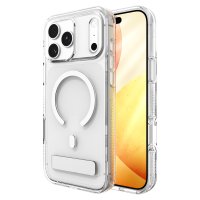 ZAGG - Crystal Palace Snap Case with Kickstand for Apple iPhone 17 Pro Max - Clear