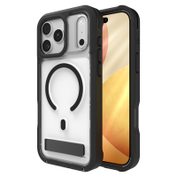 ZAGG - Rainier Snap Case with Kickstand for Apple iPhone 17 Pro Max - Black