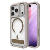 ZAGG - Rainier Snap Case with Kickstand for Apple iPhone 17 Pro - Sandstone