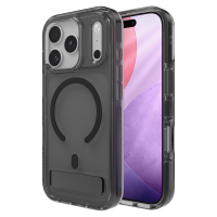 ZAGG - Santa Cruz Snap MagSafe Case with Kickstand for Apple iPhone 17 Pro - Midnight Black