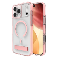 ZAGG - Santa Cruz Snap Case with Kickstand for Apple iPhone 17 Pro Max - Pink Sorbet