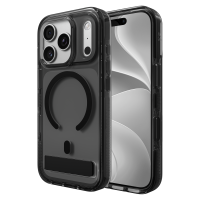 ZAGG - Santa Cruz Snap MagSafe Case with Kickstand for Apple iPhone 18 Pro / 17 Pro - Midnight Black