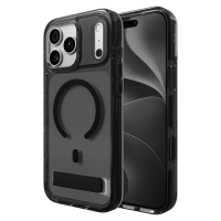 ZAGG - Santa Cruz Snap MagSafe Case with Kickstand for Apple iPhone 18 Pro Max / 17 Pro Max  - Midnight Black