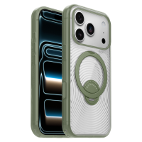 OtterBox - Symmetry Stand MagSafe Case with Camera Control for Apple iPhone 18 Pro / 17 Pro  - Calyx Green
