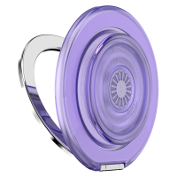 PopSockets - PopGrip KickOut MagSafe Circle - Translucent Dusty Purple