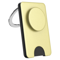 PopSockets - MagSafe PopWallet KickOut Plus - Painted Gold