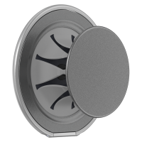 PopSockets - PopGrip Low Profile MagSafe Circle - Gunmetal
