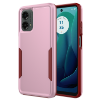 AMPD - Dual Layer Military Drop Case for Motorola Moto G 5G (2024) - Pink