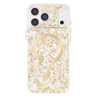 Case-Mate - Karat Flakes MagSafe Case for Apple iPhone 18 Pro Max / 17 Pro Max - Gold
