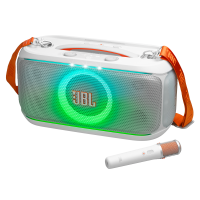 JBL - On-The-Go 2 Plus PartyBox Bluetooth Speaker - White