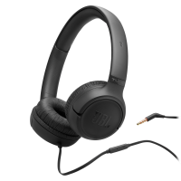 JBL - Tune 530 Wired On Ear Headphones - Black